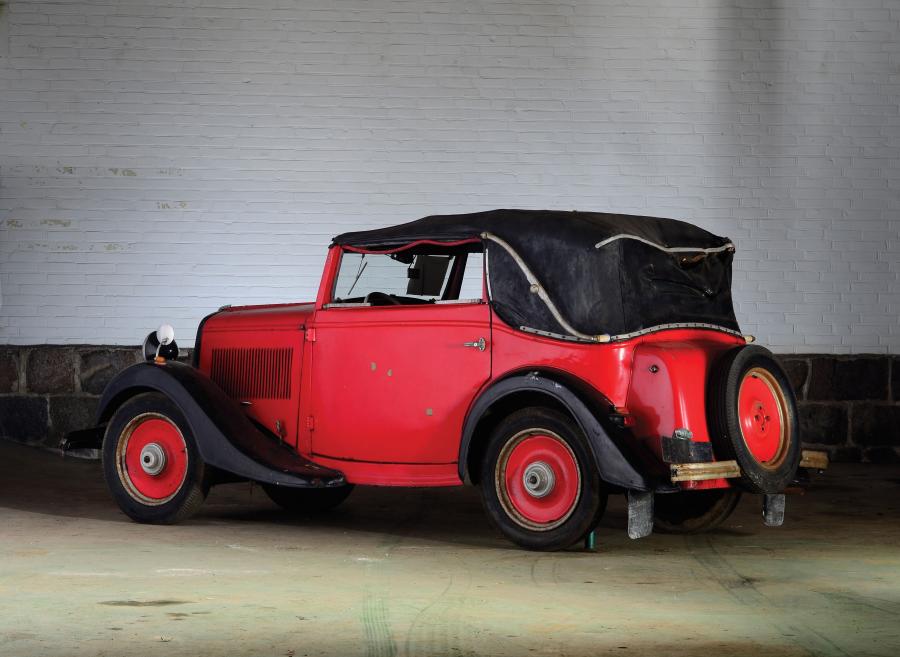  Fiat 1000 Cabriolet 1934 года  (фото 2 из 4)